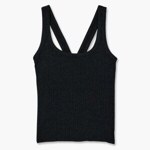 Vuori Plie Tank - Black Heather